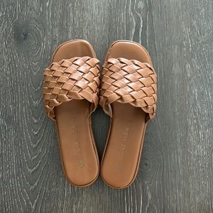 Anne Klein low platform slides